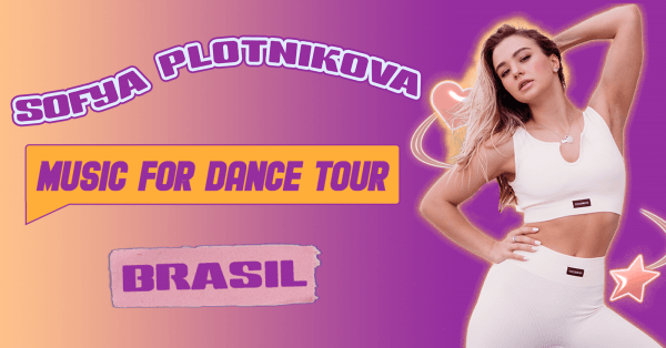 Sofya Plotnikova traz turnê de dança ao Brasil e Portugal com FitDance (Imagem: Reprodução)