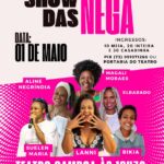 "Show Das Nêga" reúne mulheres negras no palco do Teatro Gamboa em Salvador (Foto: Reprodução)