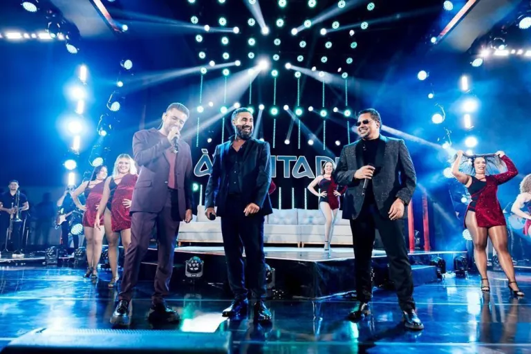 Zezo, Raí Saia Rodada e Luan Estilizado formam trio do projeto À Vontade (Foto: Divulgação)