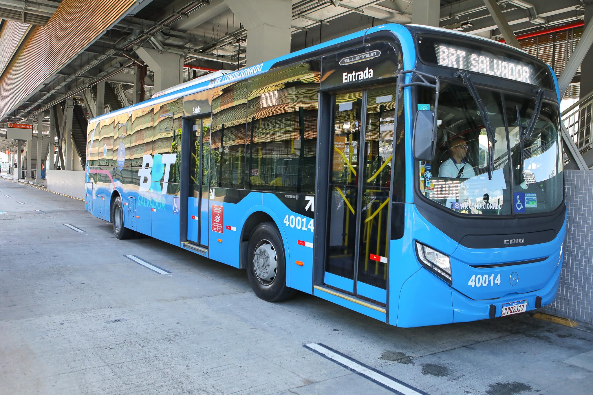 BRT Salvador funcionará 24h durante o Carnaval 2026; veja como fica o esquema (Foto: Lucas Moura/ Secom PMS)