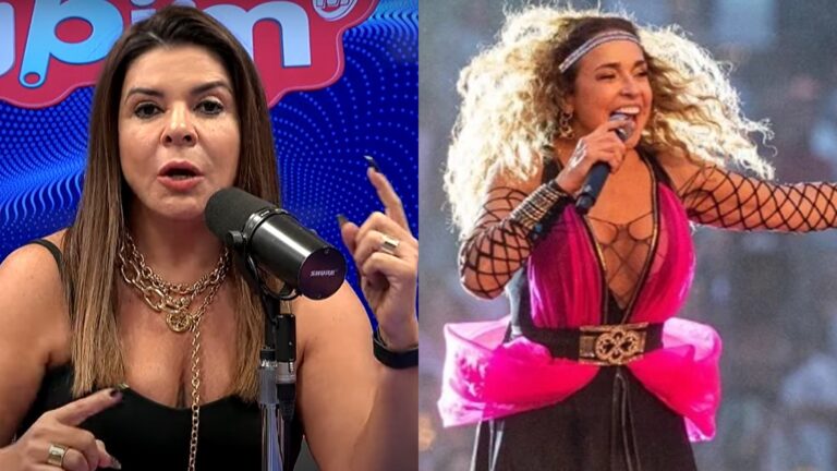 Mara Maravilha critica Daniela Mercury e pede que cantora não cite mais seu nome (Foto: Reprodução)